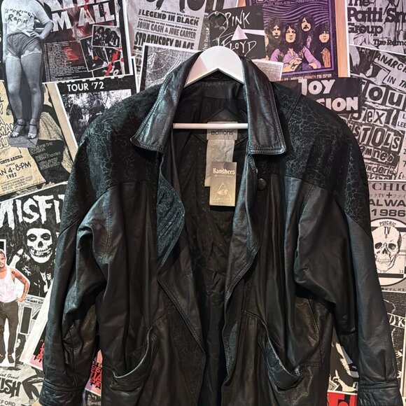 Vintage 80's Leather Jacket - Womens - Picture 1 of 5